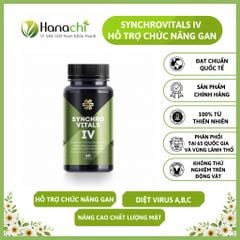 Viên Uống Thải Độc Gan, Hạ Men Gan, Bảo Vệ Gan Synchrovitals IV Siberian Wellness