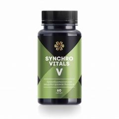 Synchrovitals V làm sạch phổi, hỗ trợ hệ hô hấp, cảm cúm Thực phẩm bảo vệ sức khỏe
