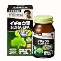 Thực phẩm chức năng Viên uống bổ não DHA EPA Ginkgo Noguchi 60 viên của Nhật Bản