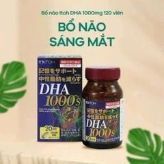 Viên uống bổ não DHA 1000s Nhật Bản 120 viên
