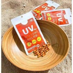 Thực phẩm chức năng Viên uống chống nắng UV Plus+ Block 100 Nhật Bản 45 viên