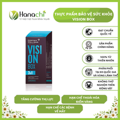 Cải Thiện Thị Lực, Thị Lực Kém, Thoái Hóa Điểm Vàng, Ánh Sáng Xanh Cùng Thực phẩm bảo vệ sức khỏe Vision Box