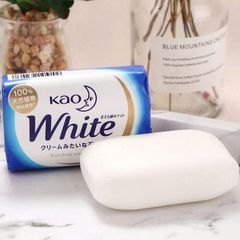 Xà Phòng Kao White 130g -Bánh Xà Phòng Quốc Dân Nhật Bản