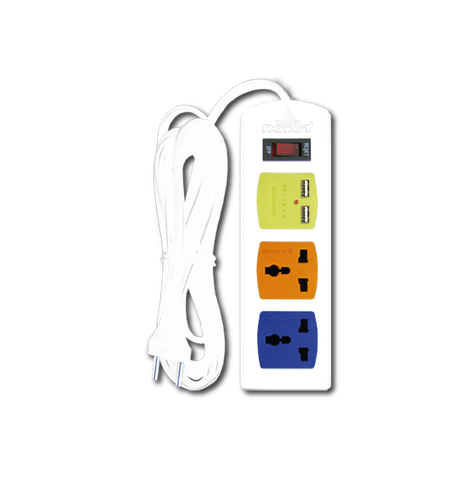 Extension sockets 2x3 Pin + USB (2S3U)