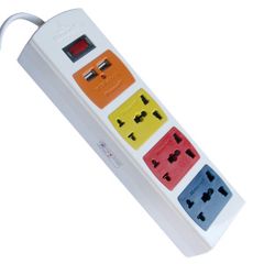  Extension sockets 3x5 Pin + USB (3S5U) 