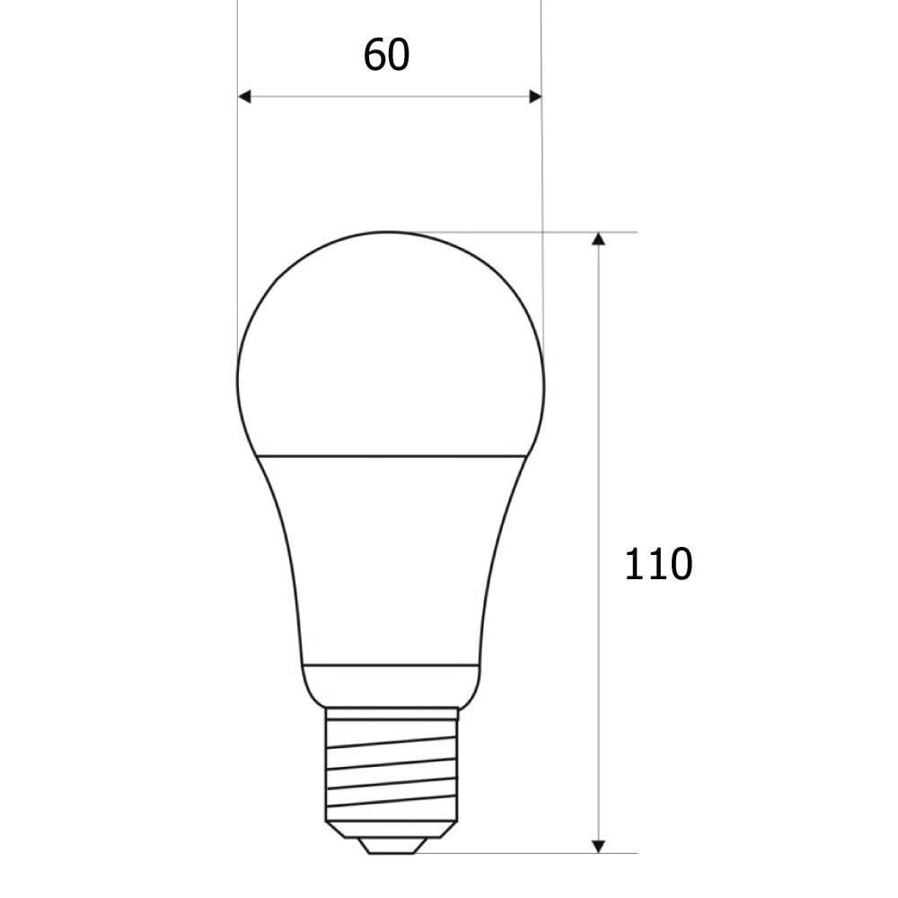 LED Bulb Hiệu Suất Cao RBHP 9W (Ánh Sáng Vàng) Robot