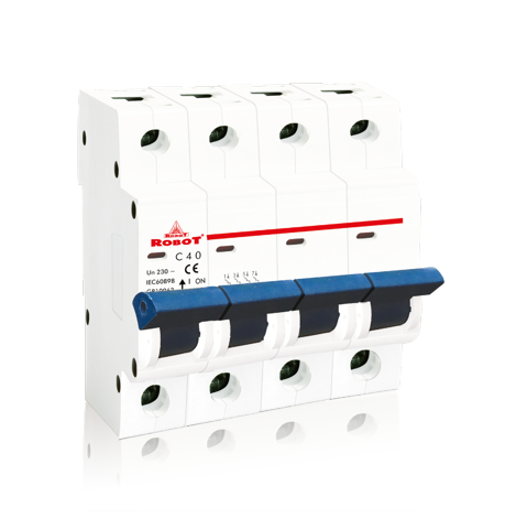 Miniature circuit breaker 4 poles (MCB)