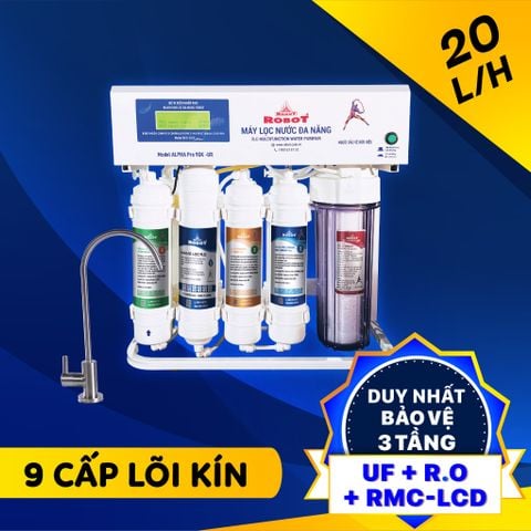 Máy Lọc Nước R.O + UF Alpha Pro 9GK-UR