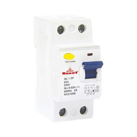 Residual current circuit breaker 2 poles