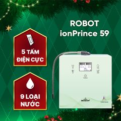 MÁY LỌC NƯỚC ĐIỆN GIẢI ION KIỀM THÔNG MINH ionPrince 59