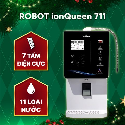 Máy Lọc Nước Ion Kiềm - Nóng Thông Minh - Lạnh ionQueen 711