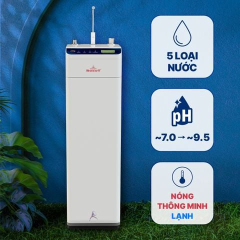 Máy lọc nước R.O Hydrogen Kiềm Nóng thông minh – Lạnh ROBOT HydroElite-9