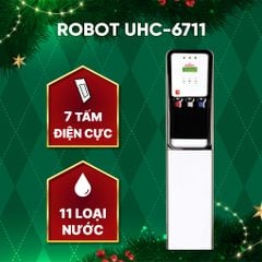 MÁY LỌC NƯỚC ĐIỆN GIẢI ION KIỀM – NÓNG – LẠNH UHC 6711