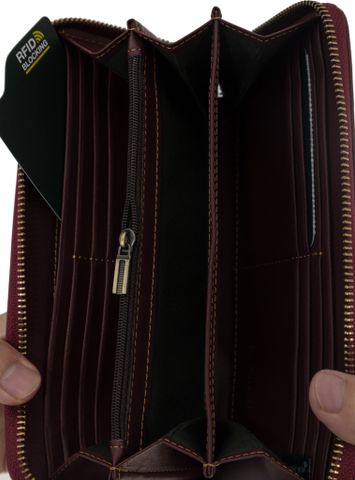 SEMPRE Zip-Around Long Wallet HW2006