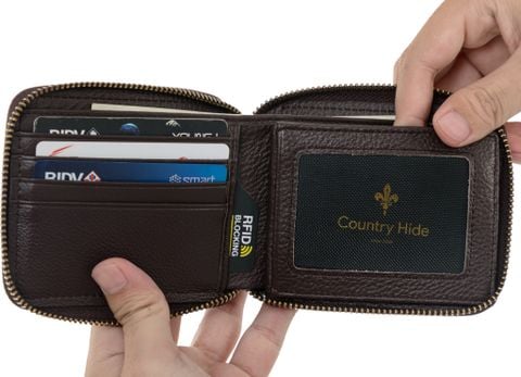 SEMPRE Zip-Around Wallet