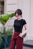 Quần kaki ống suông