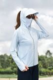 Áo khoác chống nắng thun lạnh tay dài