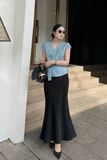 Áo kiểu nữ đắp tà lụa