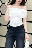 Quần jean ống suông wash đen khói bạc