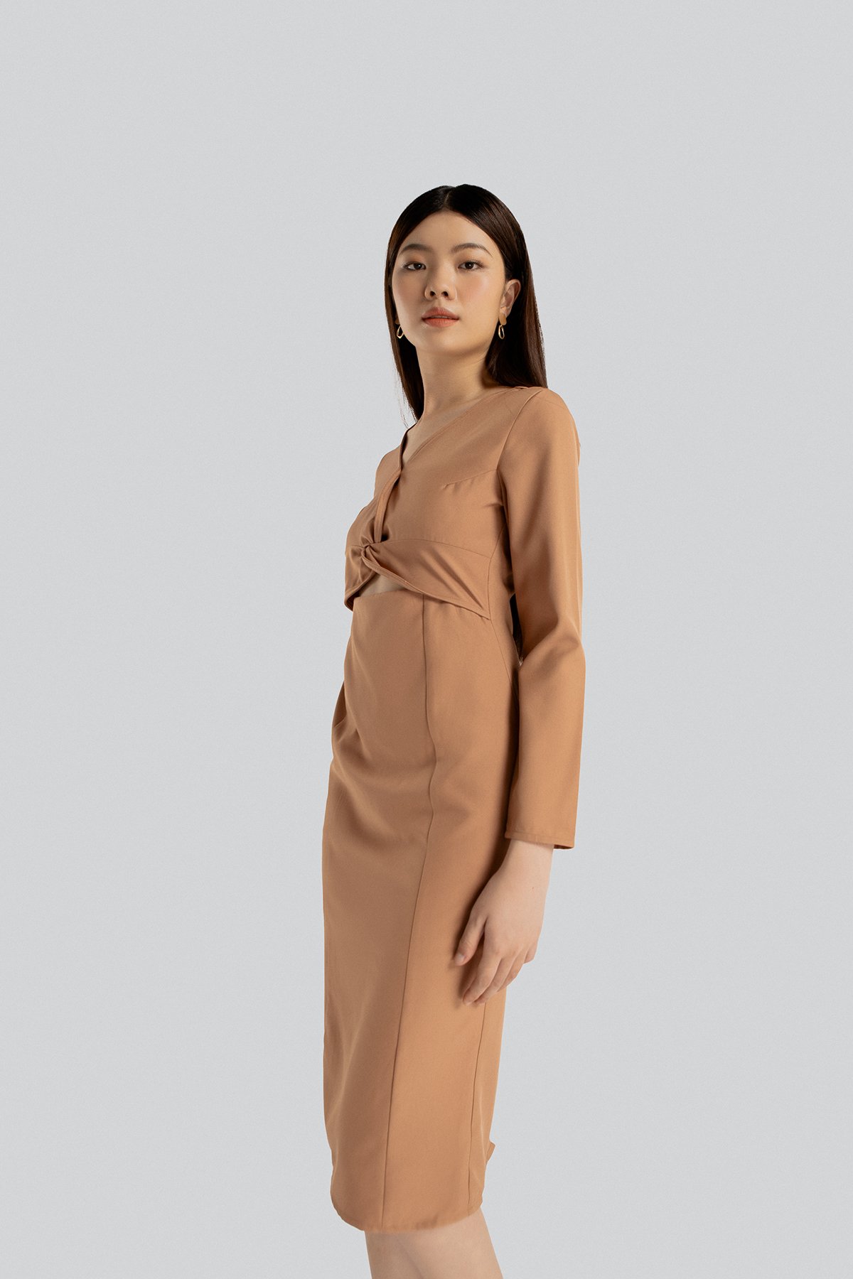 AH9X250  Đầm mango vàng