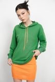 Áo hoodie rộng thun có nón