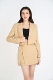 Áo blazer croptop kaki