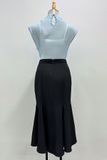 Chân váy midi cotton lạnh đuôi cá