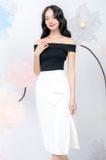 Áo ôm thun bogen trễ vai