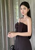 Set áo cúp ngực quần ống suông