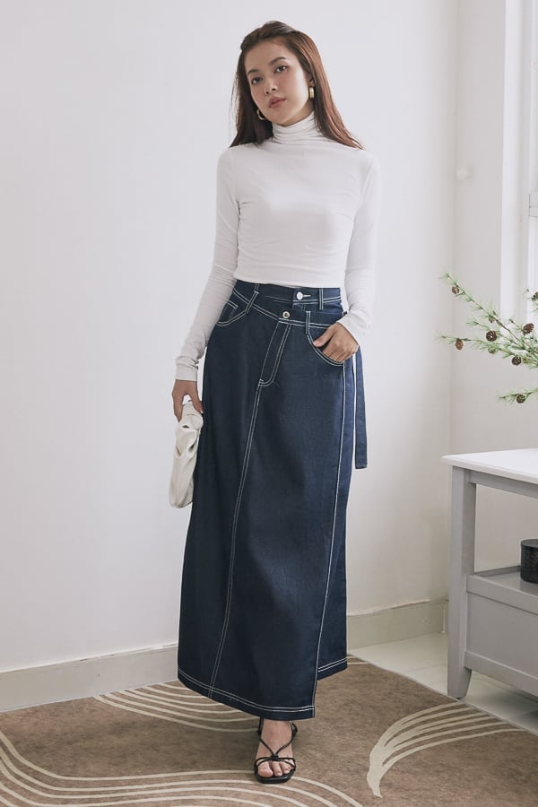 Chân Váy Đắp Chéo Siêu Đẹp  Thiết Kế Chuẩn Fashionista
