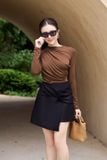 Váy quần mini pho xéo xoắn kiểu