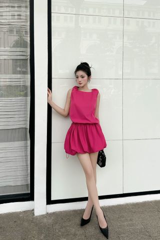 Đầm tùng bí dáng mini