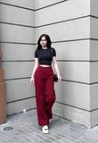 Quần kaki ống suông