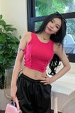Áo croptop ôm thun rã cuốn bèo