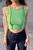 Áo croptop ôm thun rã cuốn bèo