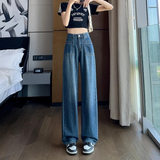 Quần jean ống suông túi trước