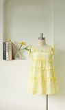 Đầm babydoll voan dệt