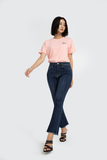 Quần boot cut jean xanh đậm
