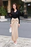 Áo cổ V thun tăm