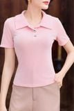 Áo polo ôm thun ướt