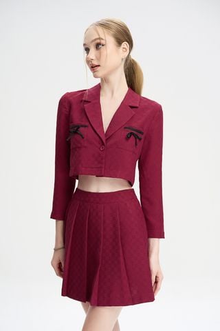 Chân váy xếp ly xòe xốp thái