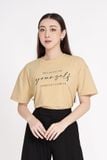 T-shirt form rộng thun cotton