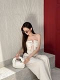 Set áo cúp ngực quần ống suông