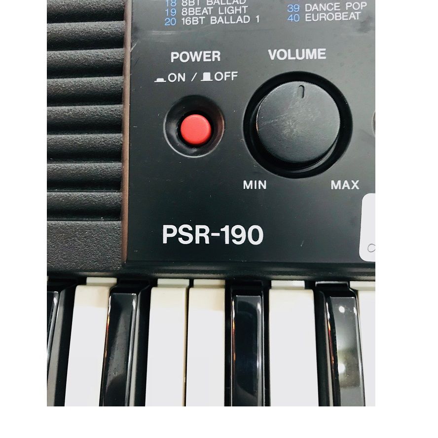 Đàn Organ Yamaha PSR190 Piano BT