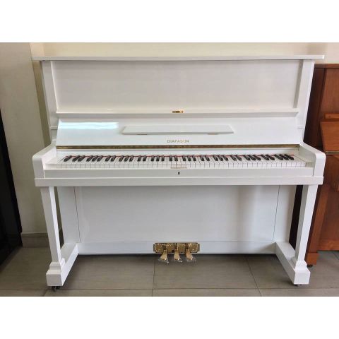 Piano Cơ Diapason No.125 Màu Trắng