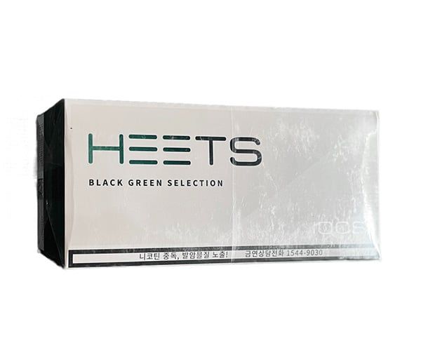 Heets Black Green (Hàn) - Vị Bạc hà the đậm