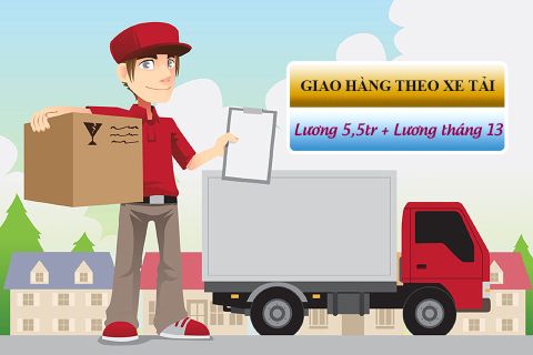 Tuyển Nhân viên giao hàng theo xe tải