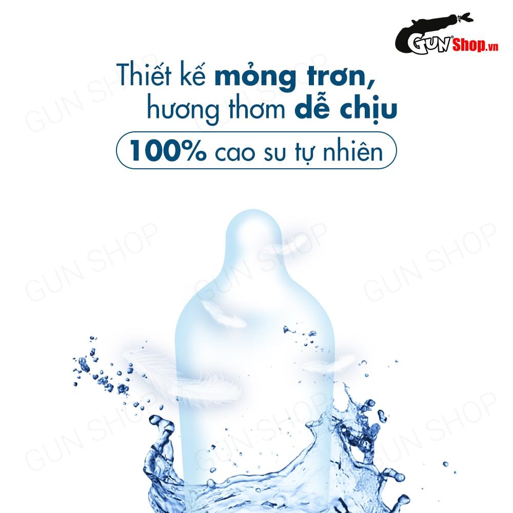 Bao cao su Mingliu Double Lubricating - Nhiều gel bôi trơn - Hộp 10 cái