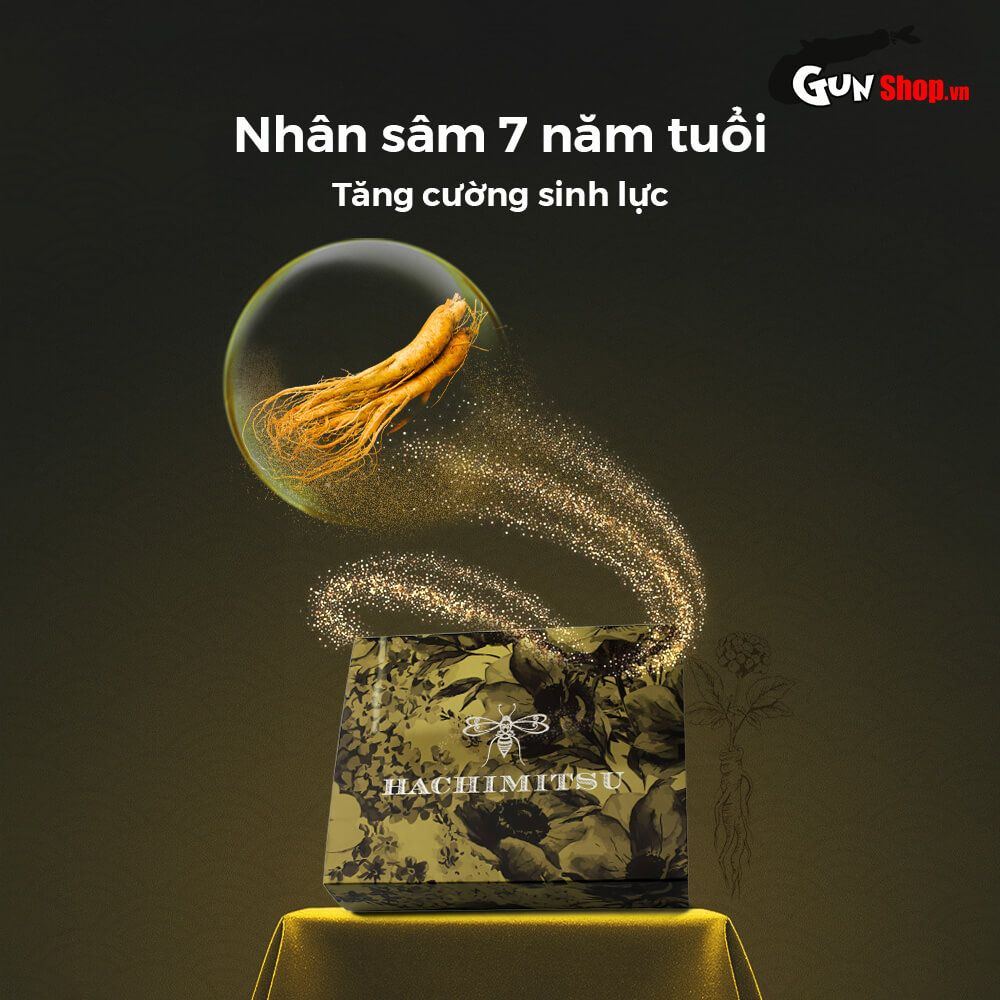 Tinh chất Hachimitsu - Tăng cường sinh lý nam & nữ - 1 gói