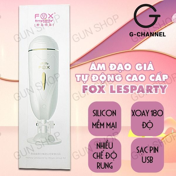 Âm đạo giả tự động cao cấp Fox Lesparty